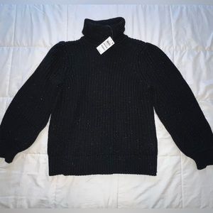 INC Sparkly Oversized Turtleneck